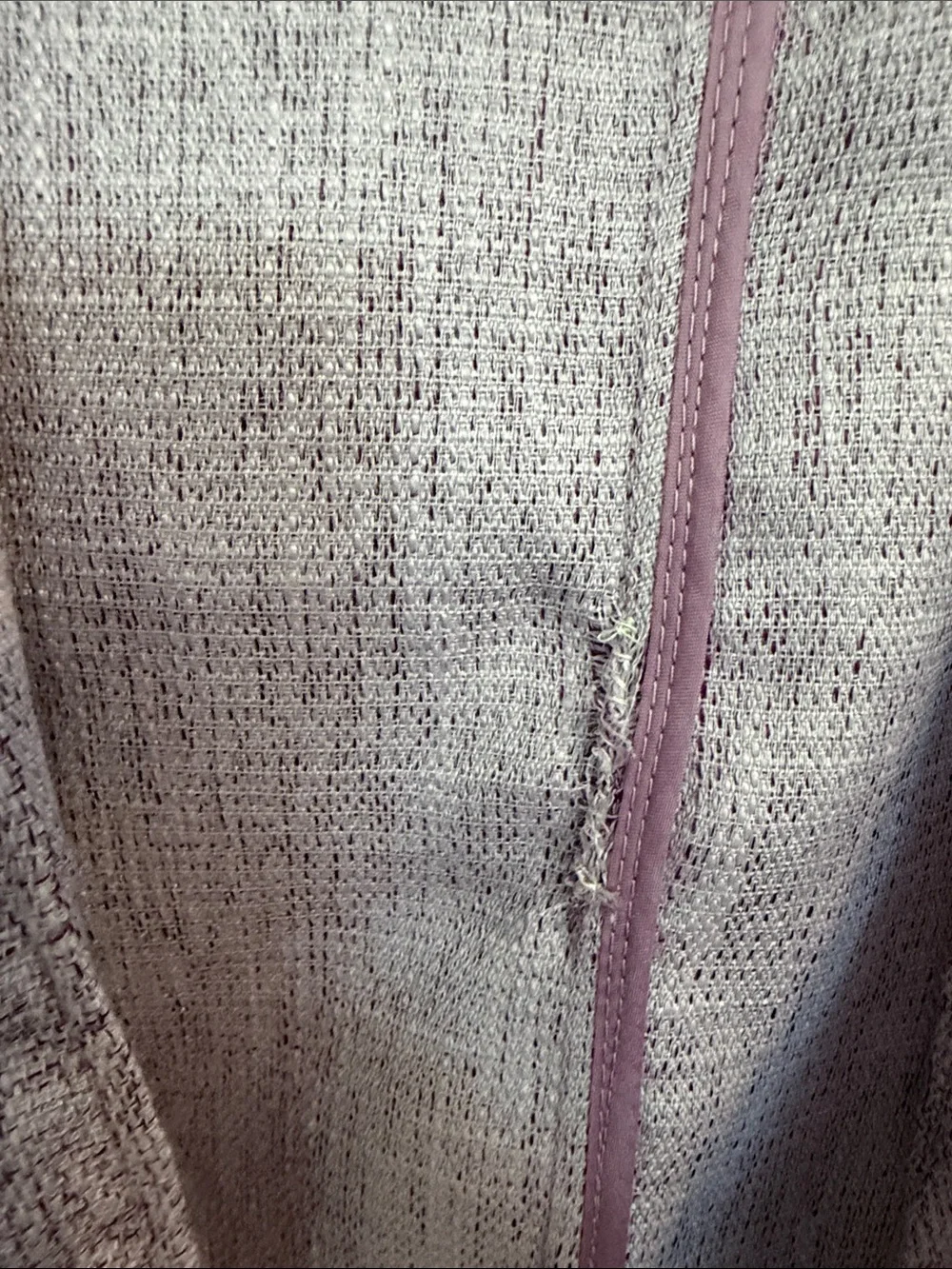 Avec Les Filles Light Purple Hooded Utility Jacket